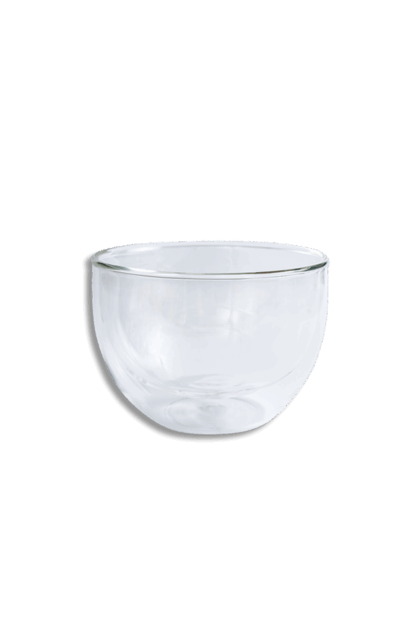 Szklana czarka do matchy z podwójnym dnem