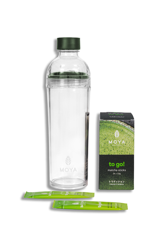 Moya Matcha Tradycyjna To Go! zestaw