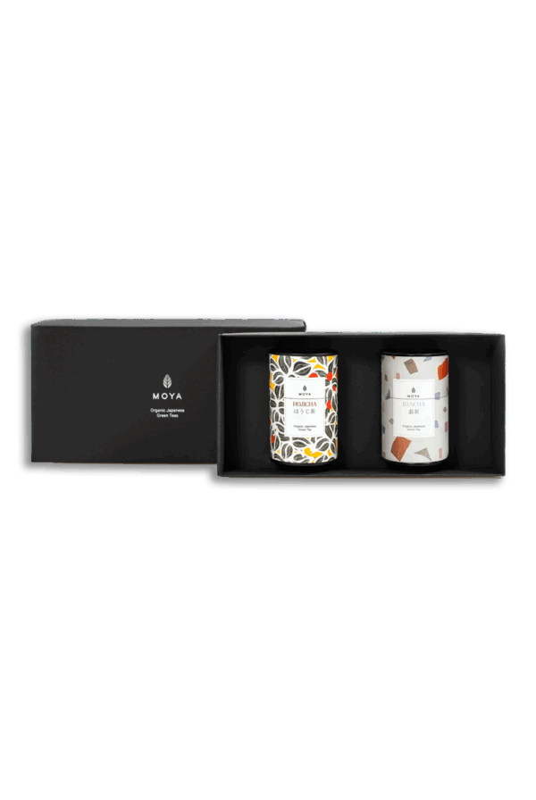 Hojicha & Bancha podwójny zestaw herbat liściastych