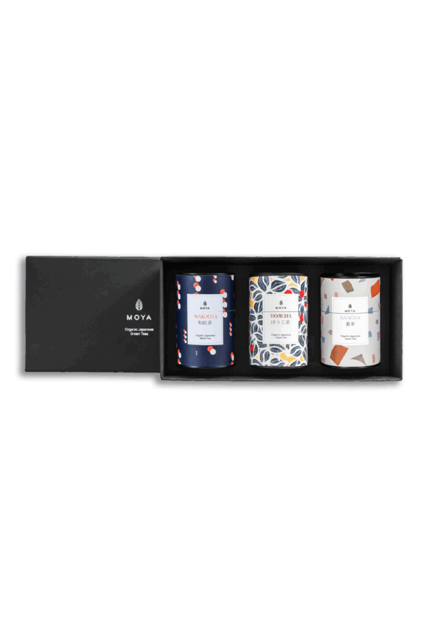 Zestaw Herbat Liściastych Wakocha&Hojicha&Bancha